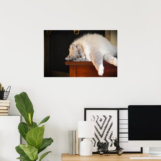 Poster Jours Lents, (Bureau à domicile)