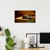 Poster Jours Lents, (Bureau à domicile)