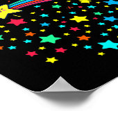 Poster Jours Plus Brighter Joyeux 100 Jours D'Enseignants (Coin)