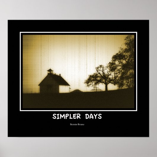 Poster Jours plus simples (Devant)