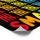 Poster Jours Plus Smarter Tally Enseignant Et Étudiants N (Coin)