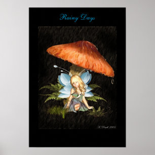 Poster Jours pluvieux