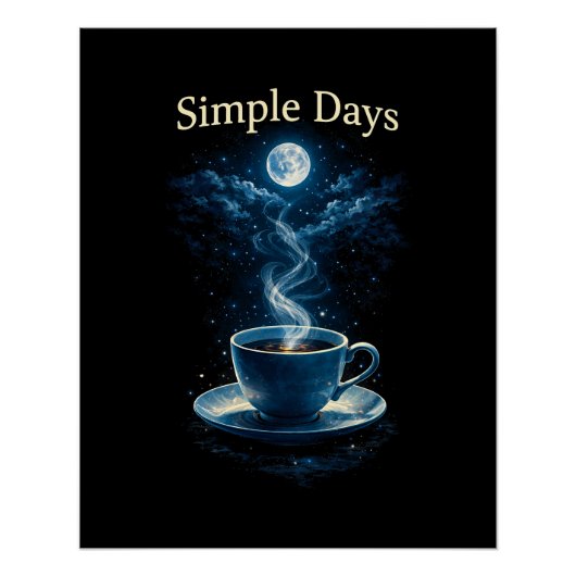 Poster Jours Simples (Devant)