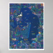 Poster Jours Srinagar - Imprimer - Taille d'origine (Devant)