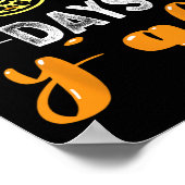 Poster Jours Y'all Enseignant Ou Étudiant 100e Jour De L' (Coin)