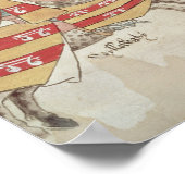 Poster Jousting Knights, du livre de sir Thomas Holmes (Coin)