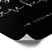 Poster JOVI Black Edgy Wish You Were Sign (Coin)