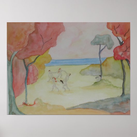 Poster Joy of Life (après Matisse) (Devant)