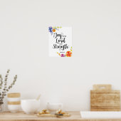 Poster Joy of the Lord Art (Cuisine)