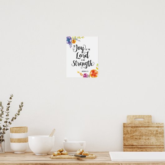 Poster Joy of the Lord Art (Cuisine)