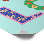 Poster Joy, peace, love motivational quotes wall art (Coin)