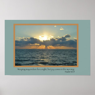 Poster Joy (Psaume 30:5)