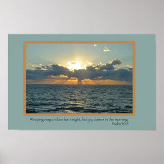 Poster Joy (Psaume 30:5)