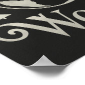 Poster Joy to the World Chalkboard Globe (Coin)