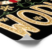 Poster Joy To The World Jesus Christian Snowflake Christm (Coin)