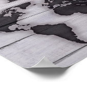 Poster Joy to the World Map Imprimer (Coin)