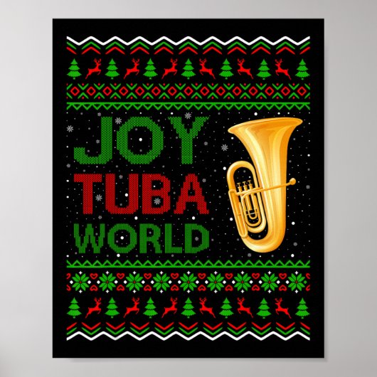 Poster Joy Tuba (Devant)