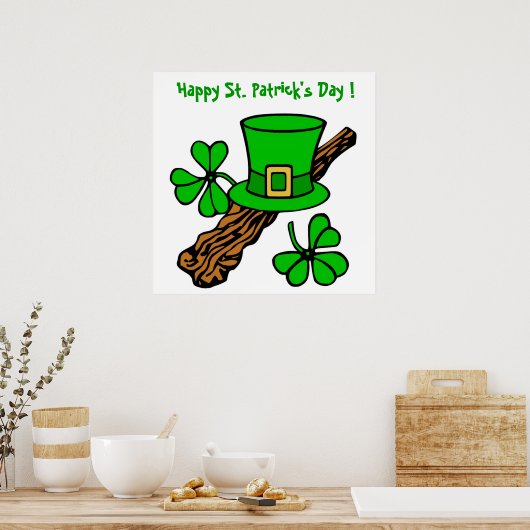 POSTER JOYE ST.PATRICK'S DAY (Cuisine)