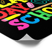 Poster Joyeuse Dernière journée d'enseignant étudiant (Coin)