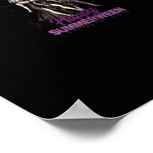 Poster Joyeuse équipe de filles de Ghoul Summerween (Coin)