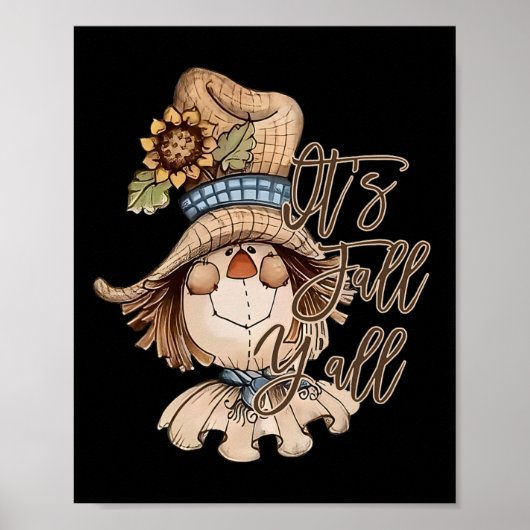 Poster Joyeuse fête d'automne d'Action de grâce (Devant)