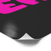 Poster Joyeuse fête de Pâques - Chasseur d'oeufs de Pâque (Coin)