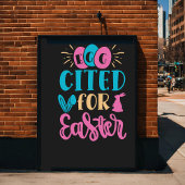 Poster Joyeuse fête de Pâques - Oeuf Lover