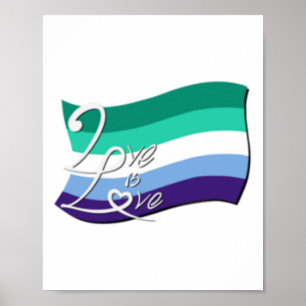 Poster Joyeuse Fierté ! Drapeau Gay Géant