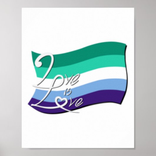 Poster Joyeuse Fierté ! Drapeau Gay Géant (Devant)