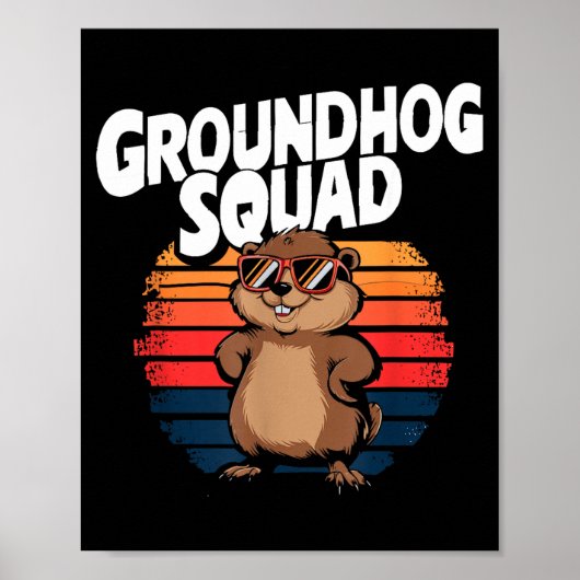Poster Joyeuse journée de la marmotte 2025 - Drôle d'équi (Devant)