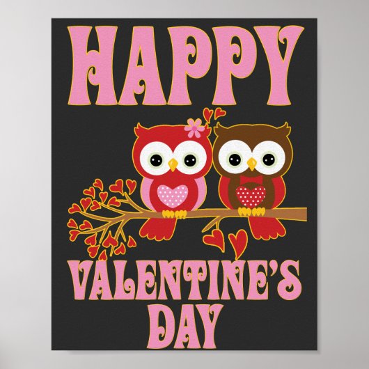 Poster Joyeuse Saint-Valentin  (Devant)