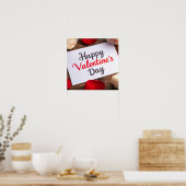 Poster Joyeuse Saint-Valentin (Cuisine)