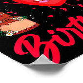 Poster Joyeuse Saint-Valentin & Oui C'est Mon Anniver (Coin)