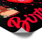 Poster Joyeuse Saint-Valentin & Oui C'est Mon Anniver (Coin)