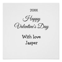Joyeuse Saint-Valentin nom amour simple année styl