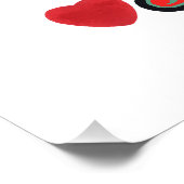 Poster Joyeuse Saint-Valentin pour le cadeau (Coin)