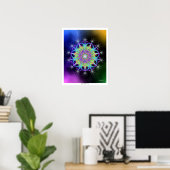 Poster Joyeusement En Train De Devenir (Bureau à domicile)