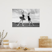 Poster Joyeuses ballerines (Cuisine)