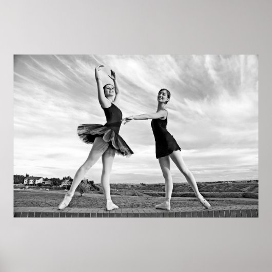 Poster Joyeuses ballerines (Devant)