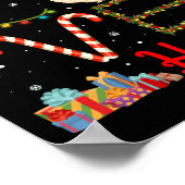 Poster Joyeuses Festives saison Noël Amour (Coin)