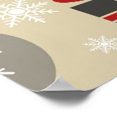 Poster Joyeuses fêtes (Coin)