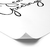 Poster Joyeuses Fêtes (Coin)