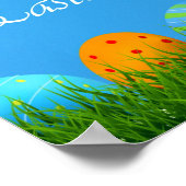 Poster Joyeuses fêtes de Pâques (Coin)