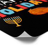 Poster Joyeuses fêtes Diwali Kwanzaa Hanoukka (Coin)