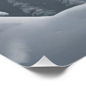 Poster Joyeuses fêtes Noël Snowman (Coin)