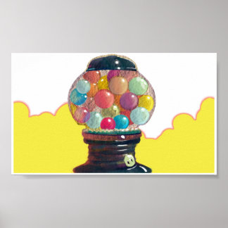 Poster Joyeuses Gumballs