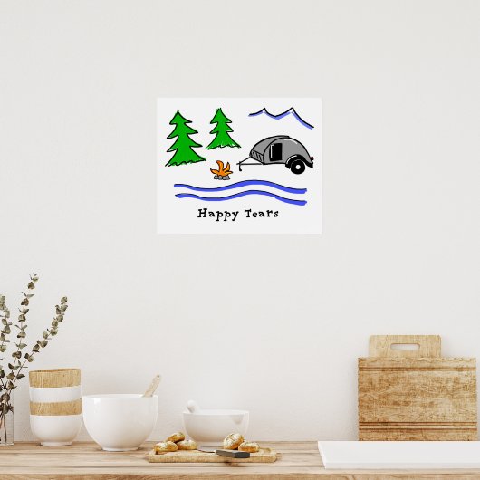 Poster Joyeuses larmes (Cuisine)