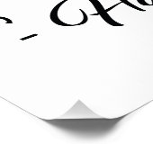 Poster Joyeuses Pâques souhaits flippants lapin effrayant (Coin)