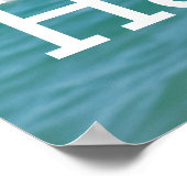 Poster Joyeuses vacances (Coin)