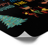 Poster Joyeuses Vacances Autour Du Cele Multiculturel Mon (Coin)